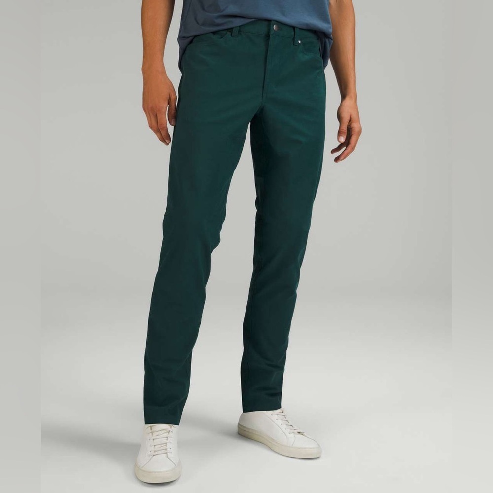Lululemon ABC Slim Fit Pant 32” Utilitech Green Jasper Size 30